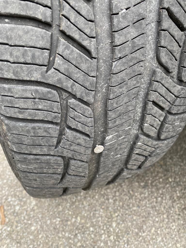 Big Nail in My Tire