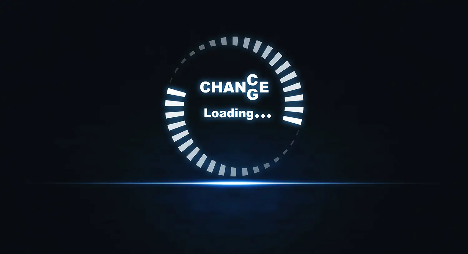 spining timer showing change is loading