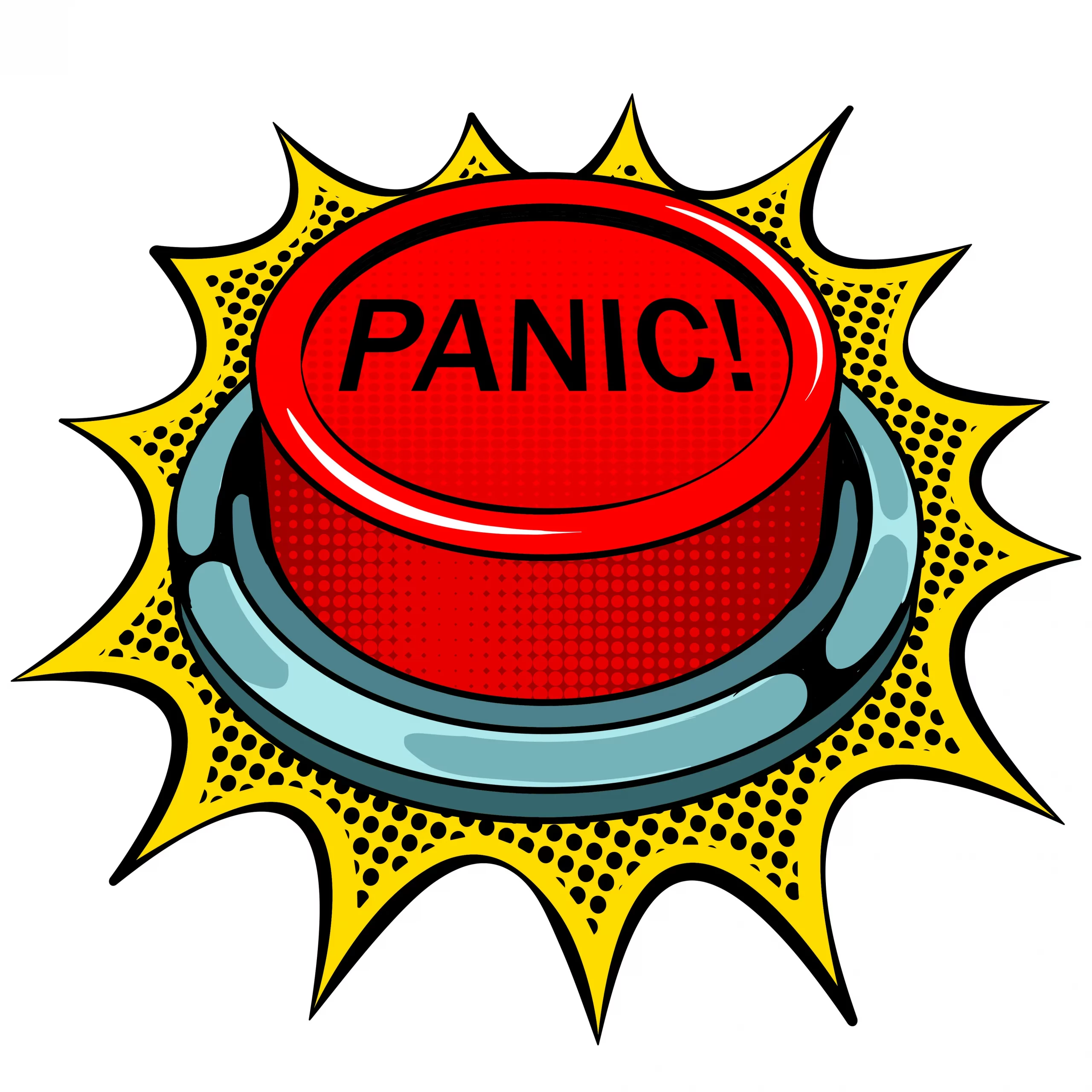 big red panic button