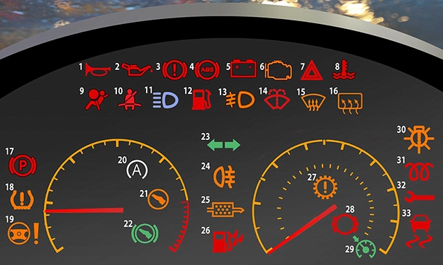 oh so many dash light warnings